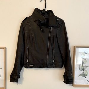 Bland Noir leather moto jacket